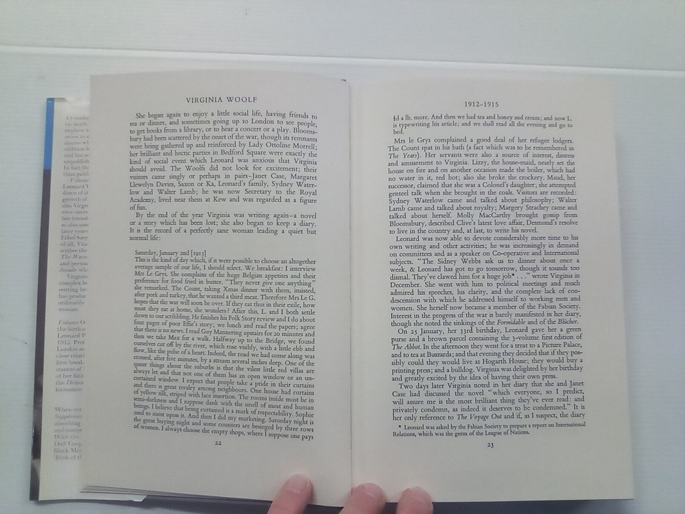 Virginia Woolf - A Biography by Quentin Bell - Volumes 1 & 2