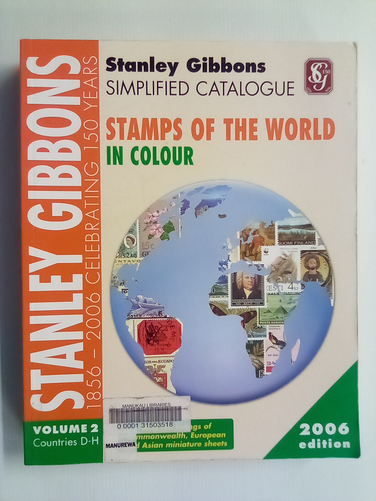 Stanley Gibbons - Stamps of the World Catalogue 2006 Vol.2 Countries D to H