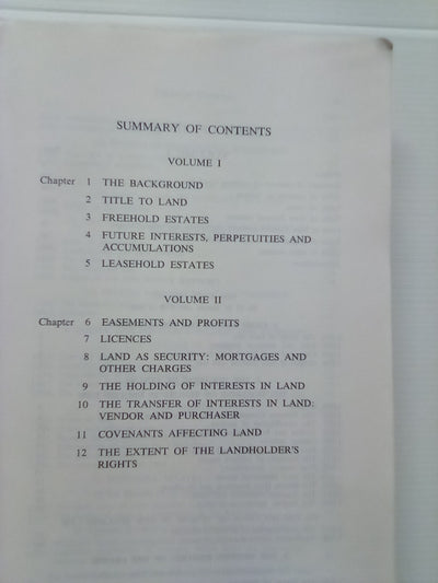 Land Law (1978) by Hinde, McMorland, & Sim