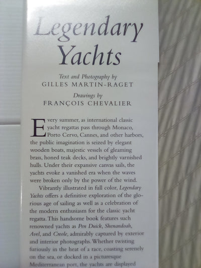 Legendary Yachts by Gilles Martin-Raget