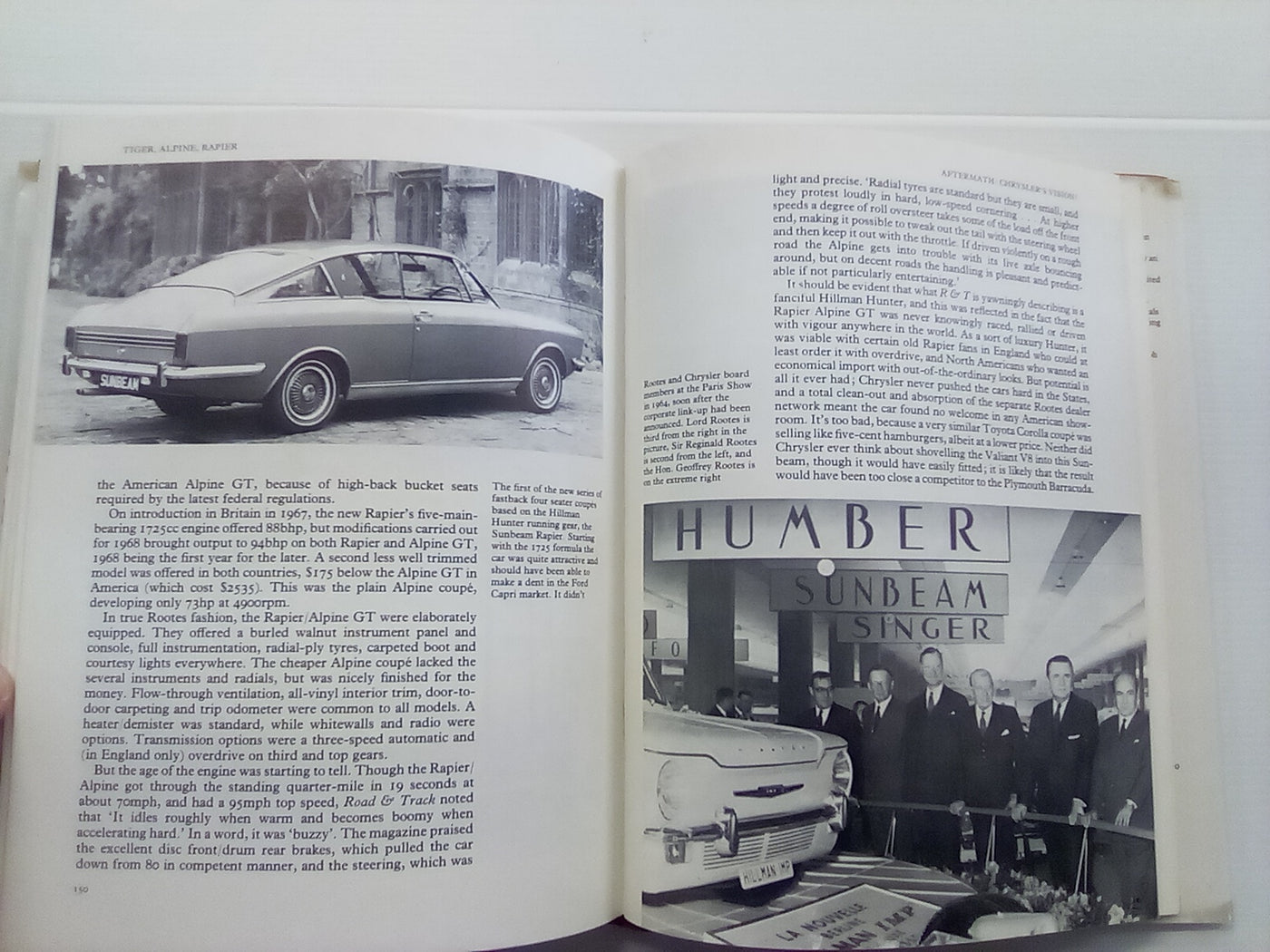 Tiger, Alpine, Rapier - Sporting Cars from the Rootes Group by Richard Langworth