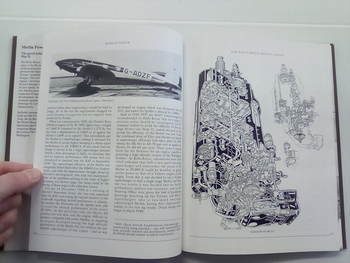 Merlin Power (Rolls-Royce Merlin) by Victor Bingham