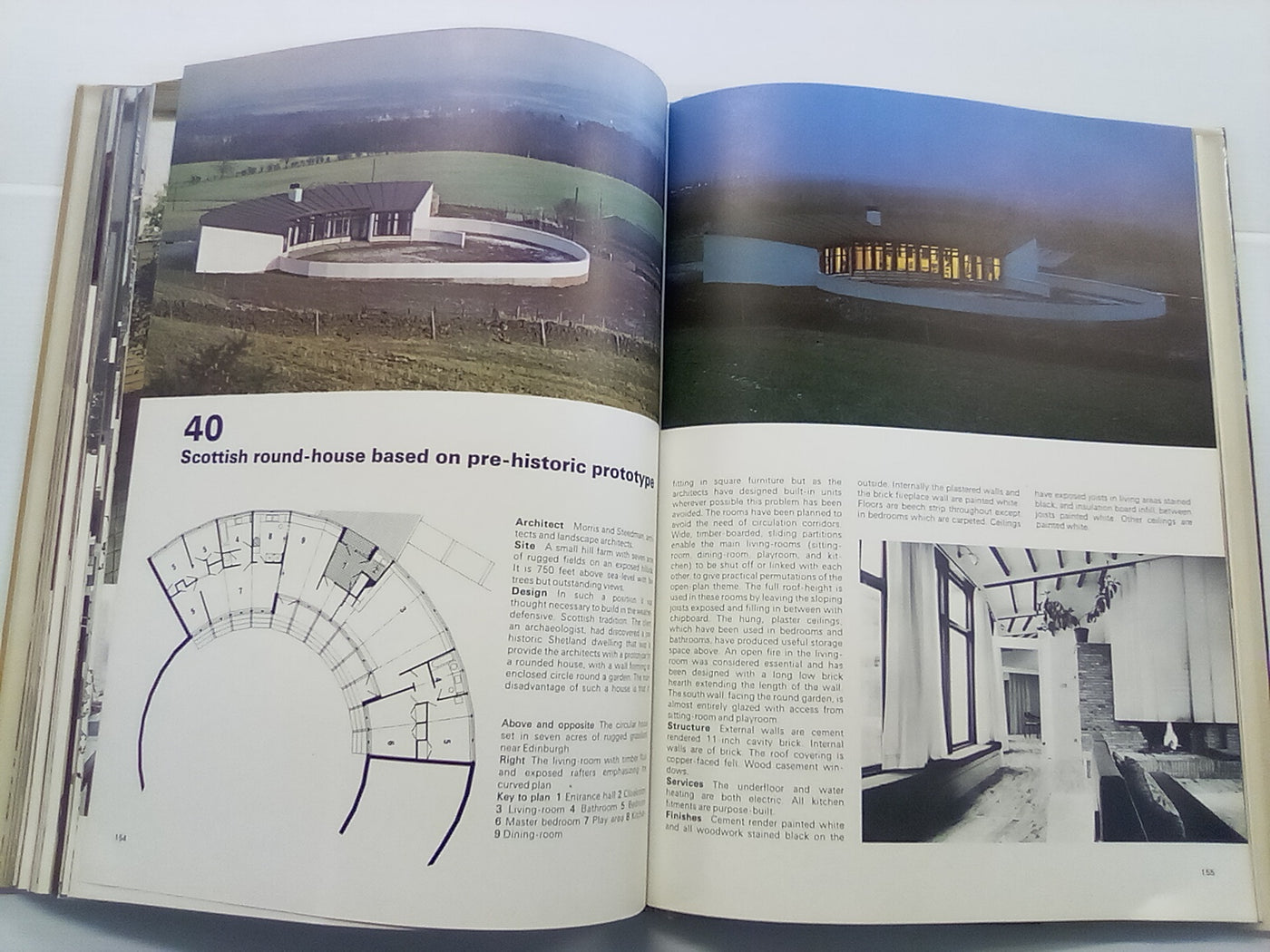 Modern Houses in Town & Country (1974) Plans & Construction Details