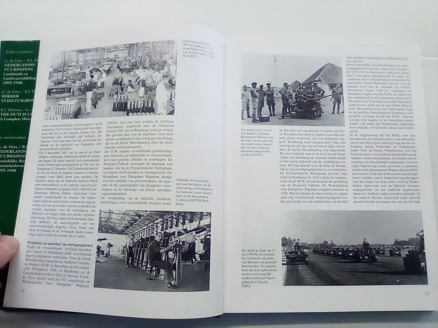 Nederlandse Vuurwapens 1897-1942 (Dutch Text) Knil en Militaire Luchtvaart