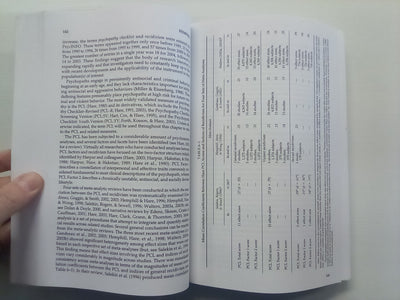 The Psychopath - Theory, Research, & Practice by H. Herve and J. C. Yuille
