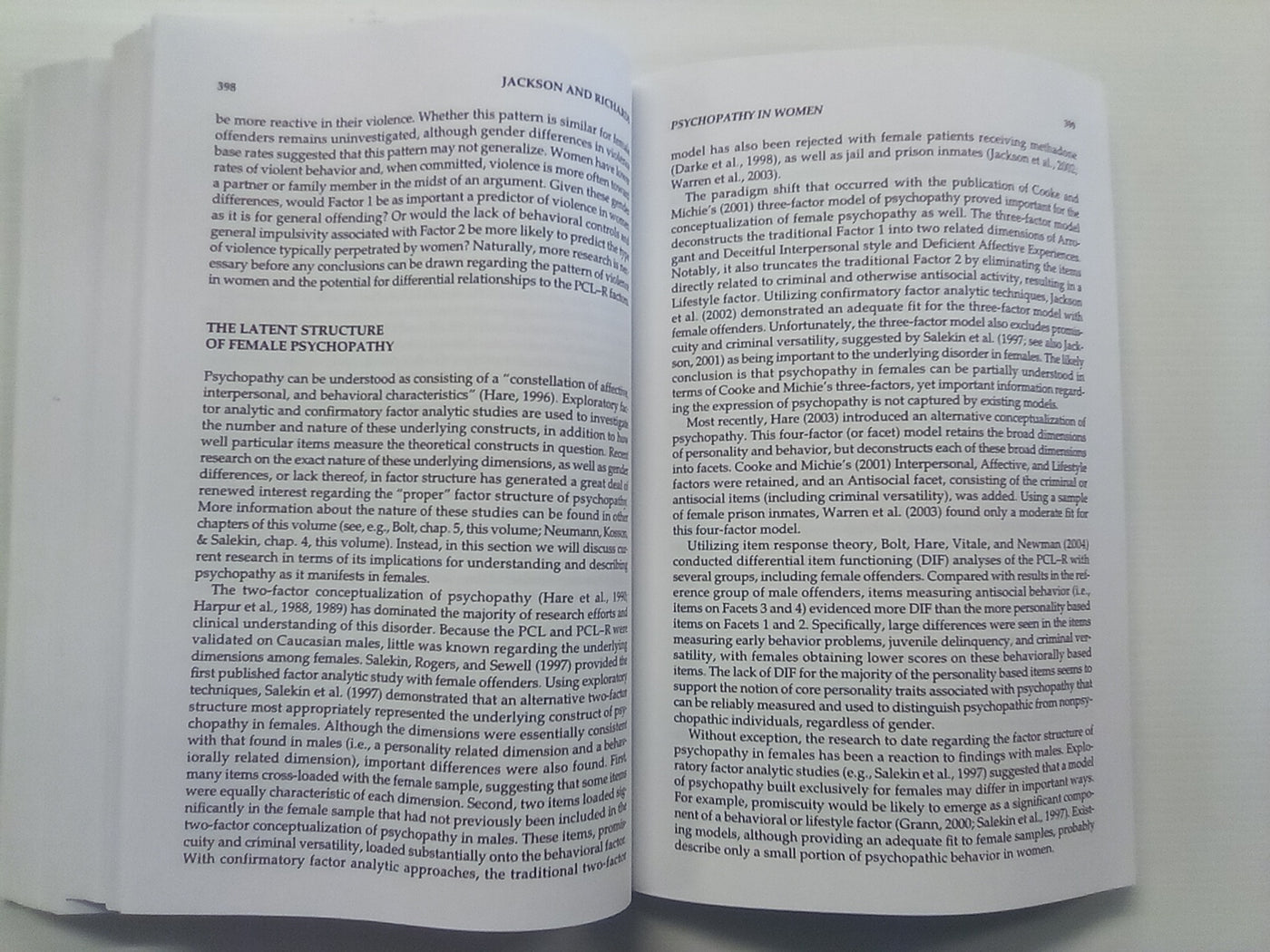 The Psychopath - Theory, Research, & Practice by H. Herve and J. C. Yuille