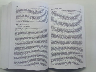 The Psychopath - Theory, Research, & Practice by H. Herve and J. C. Yuille