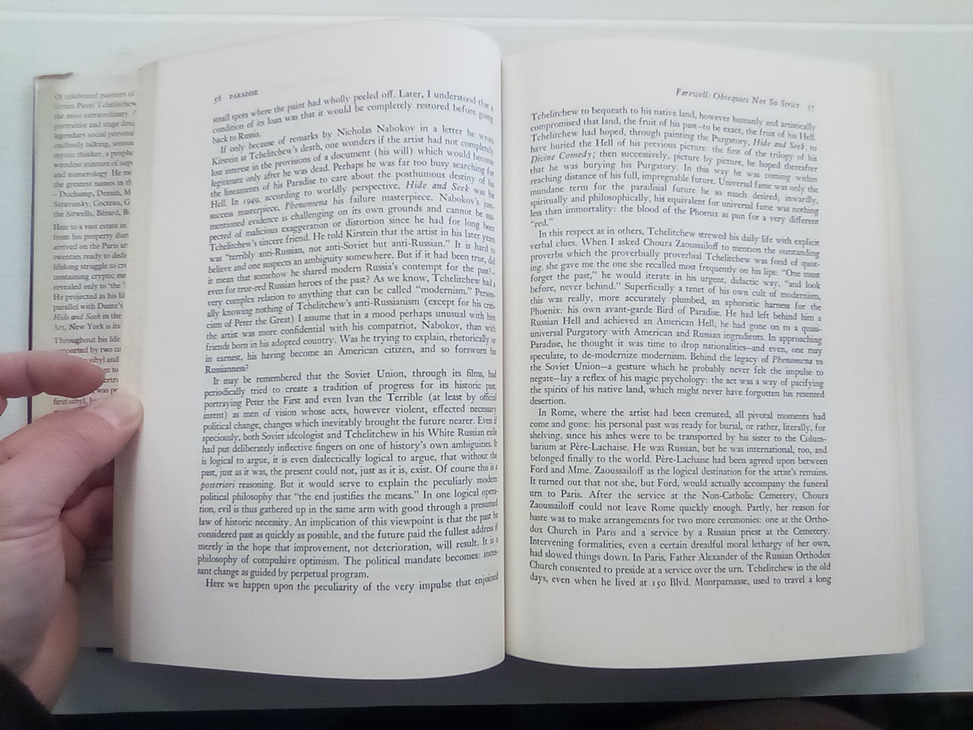 The Divine Comedy of Pavel Tchelitchew - A Biography by Parker Tyler