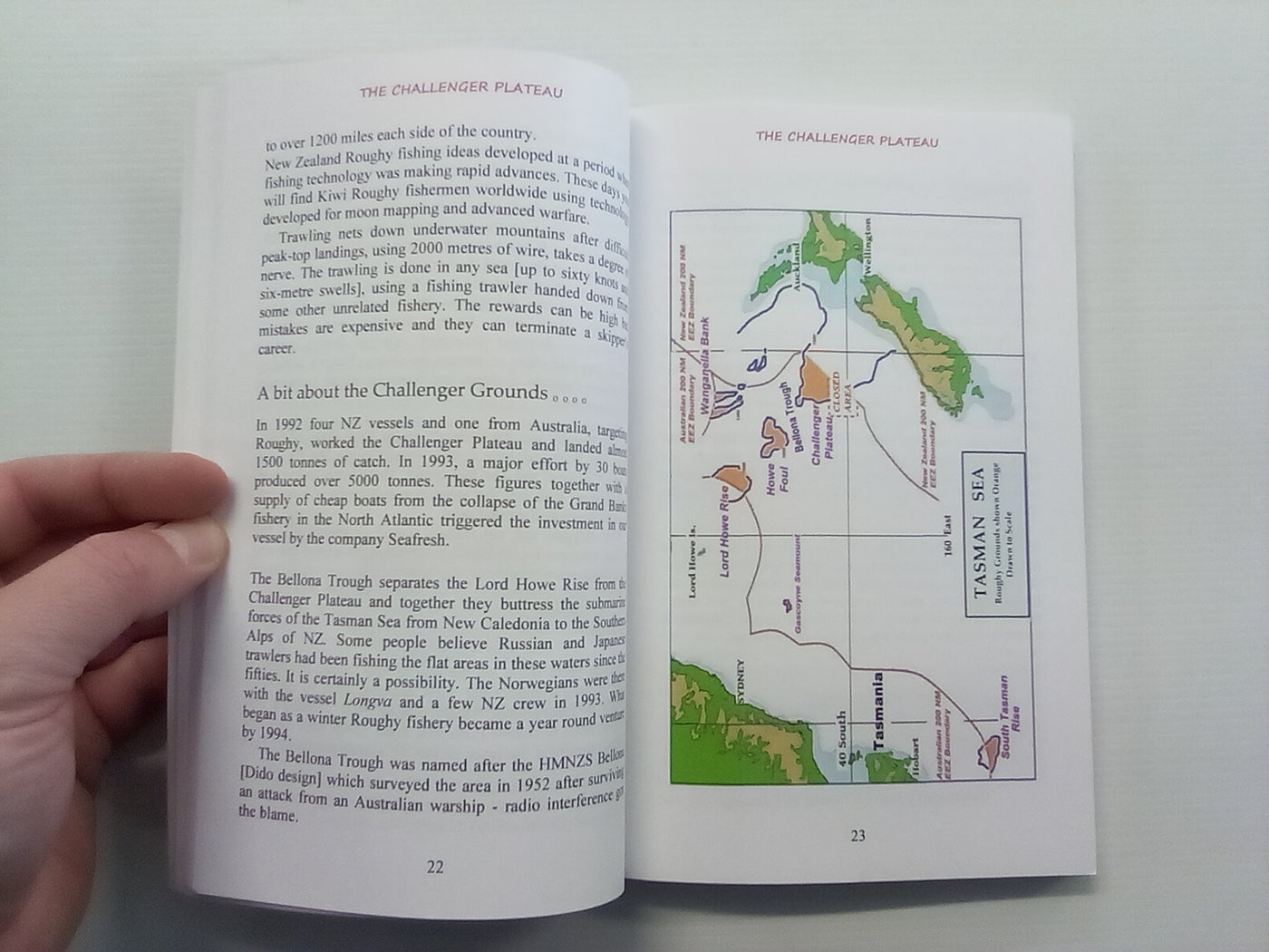 Roughy - Fishing the Mid-Ocean Ridges by Alistair Peach (Signed by Author)