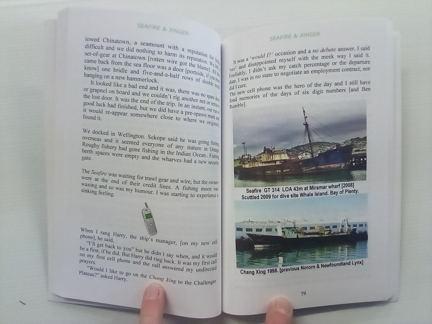 Roughy - Fishing the Mid-Ocean Ridges by Alistair Peach (Signed by Author)