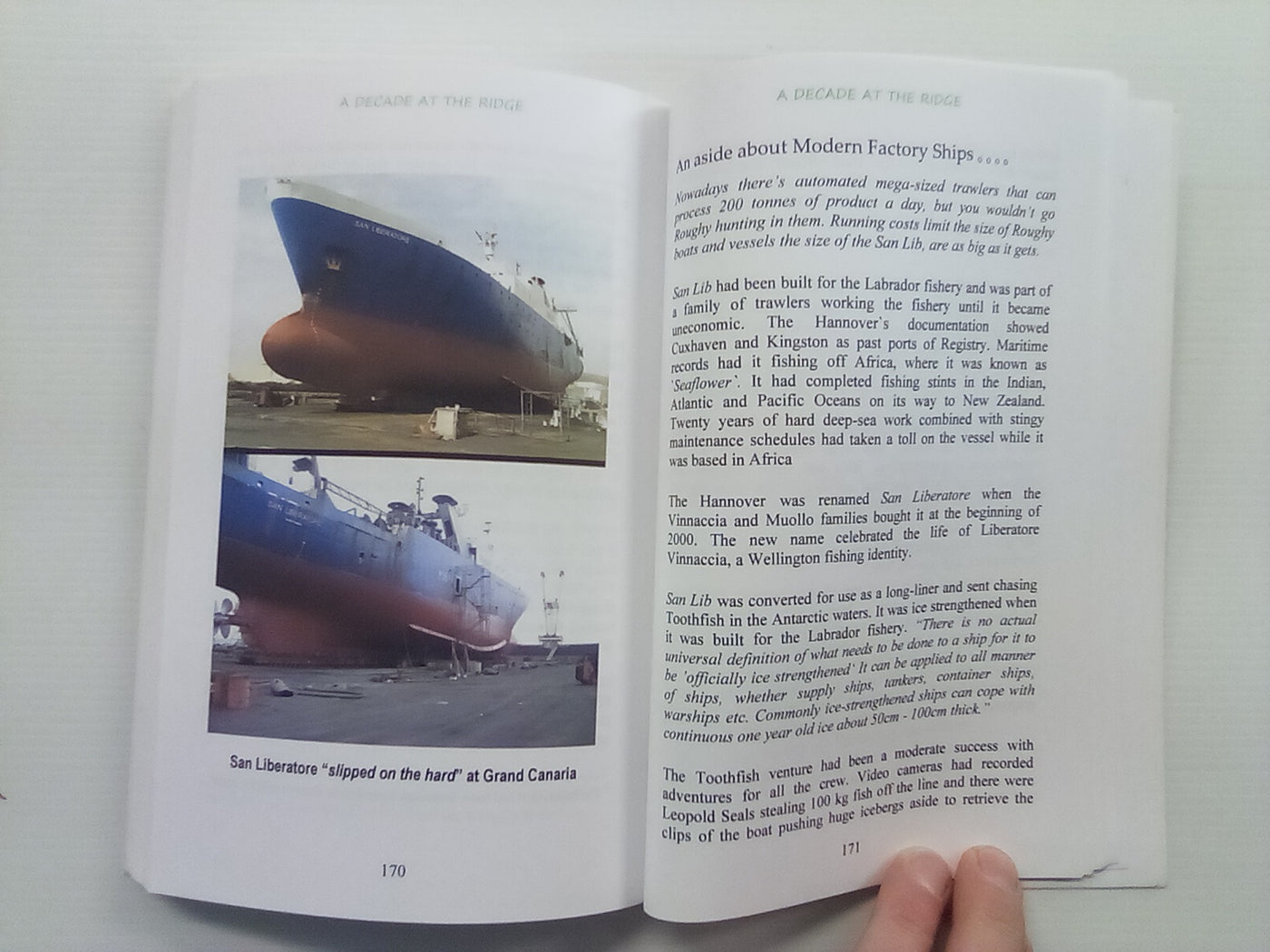 Roughy - Fishing the Mid-Ocean Ridges by Alistair Peach (Signed by Author)