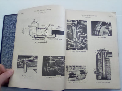 Tractor and Equipment Training (1950s? Home Study Course) Bound in Folder