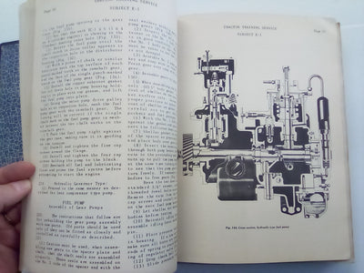 Tractor and Equipment Training (1950s? Home Study Course) Bound in Folder