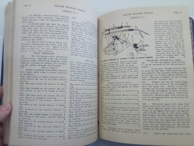 Tractor and Equipment Training (1950s? Home Study Course) Bound in Folder