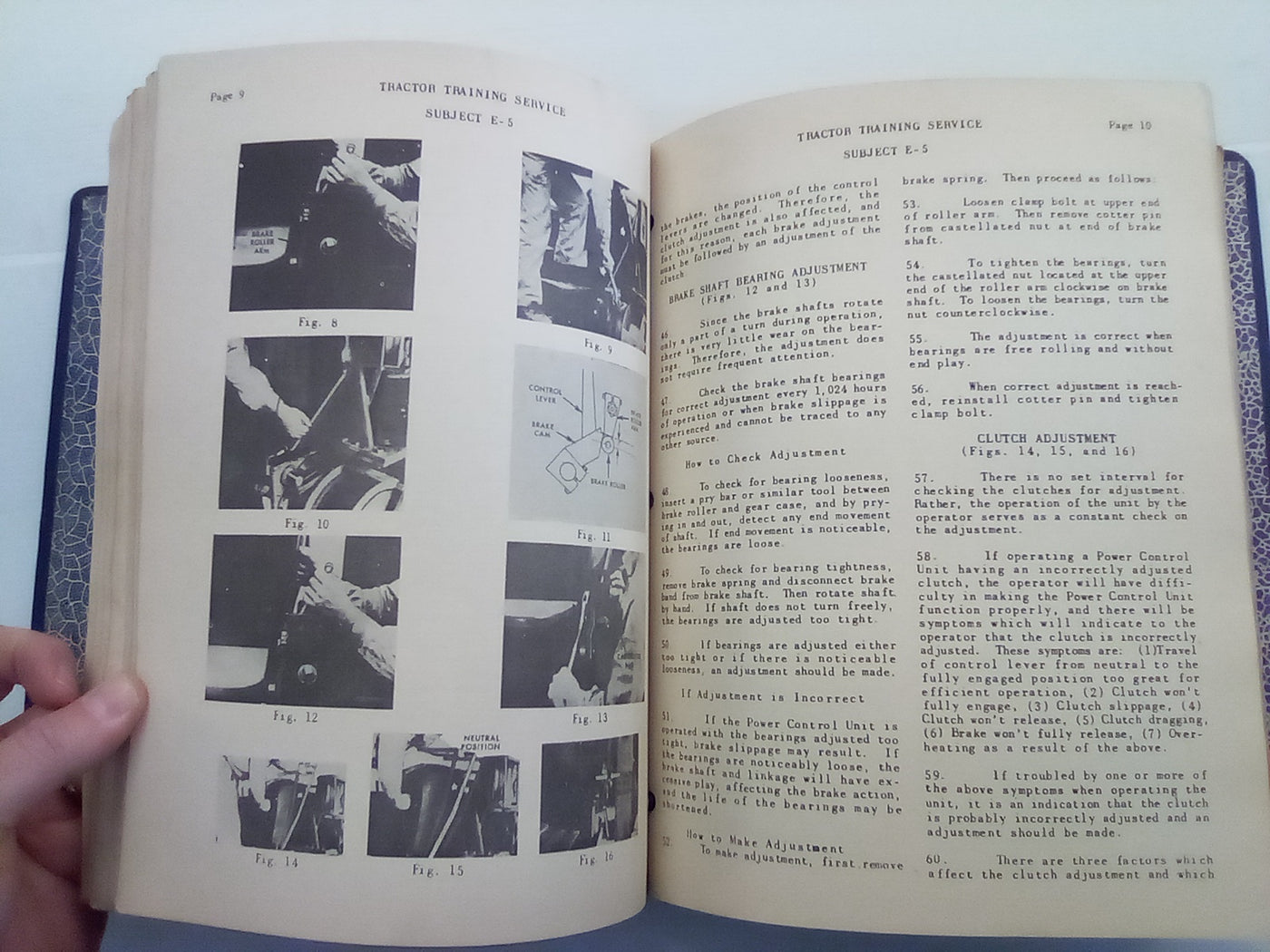 Tractor and Equipment Training (1950s? Home Study Course) Bound in Folder