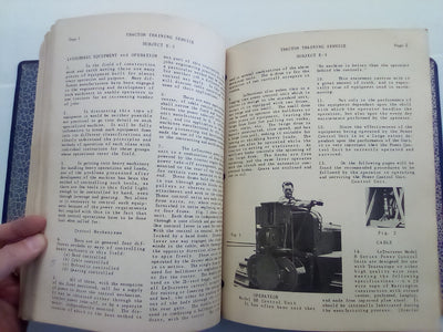 Tractor and Equipment Training (1950s? Home Study Course) Bound in Folder