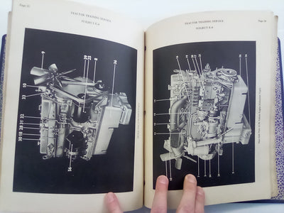 Tractor and Equipment Training (1950s? Home Study Course) Bound in Folder