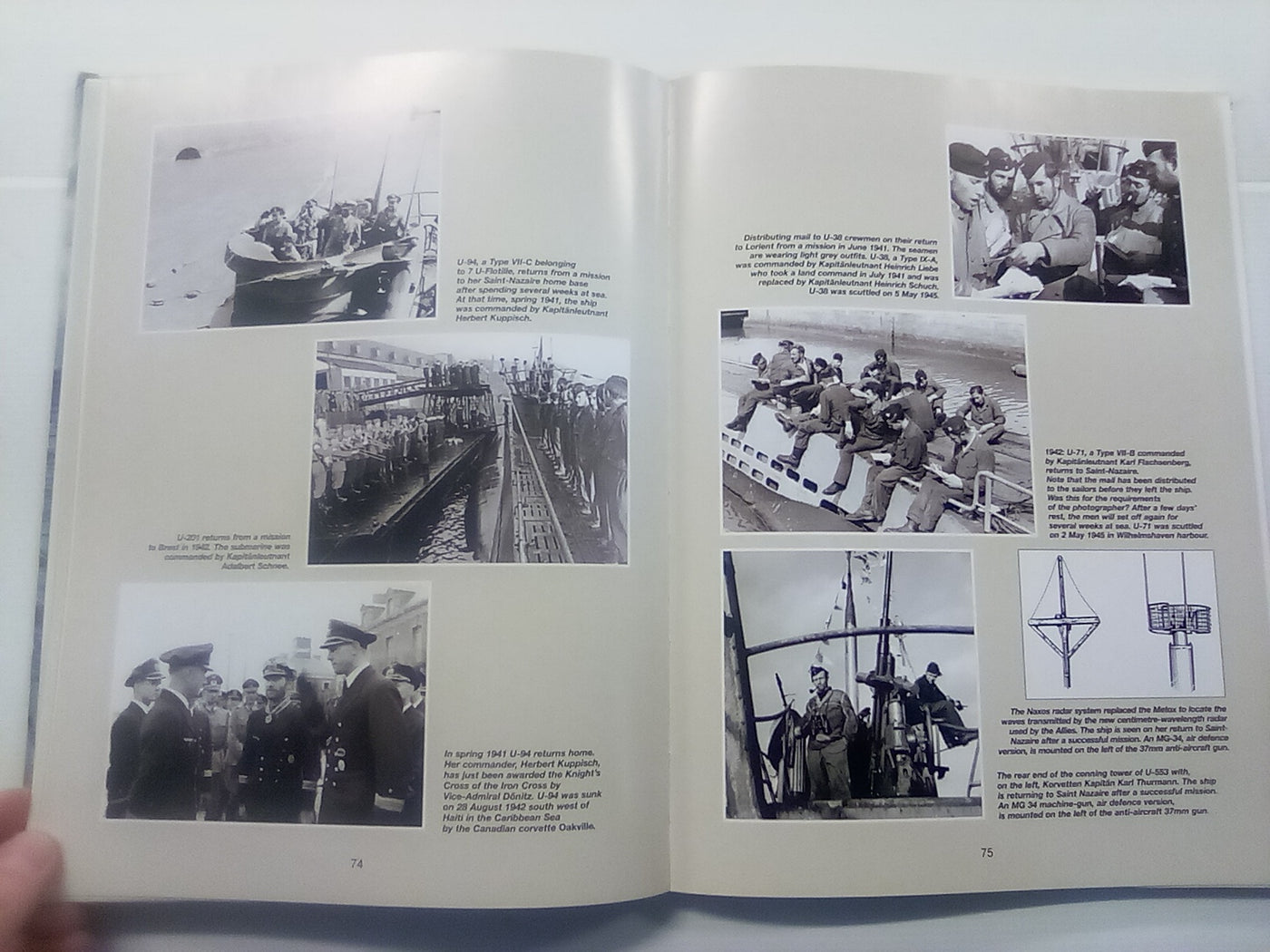 U-Boote - 1935-1945 The History of the Kriegsmarine U-Boats by J. Philippe and D. Labourdette