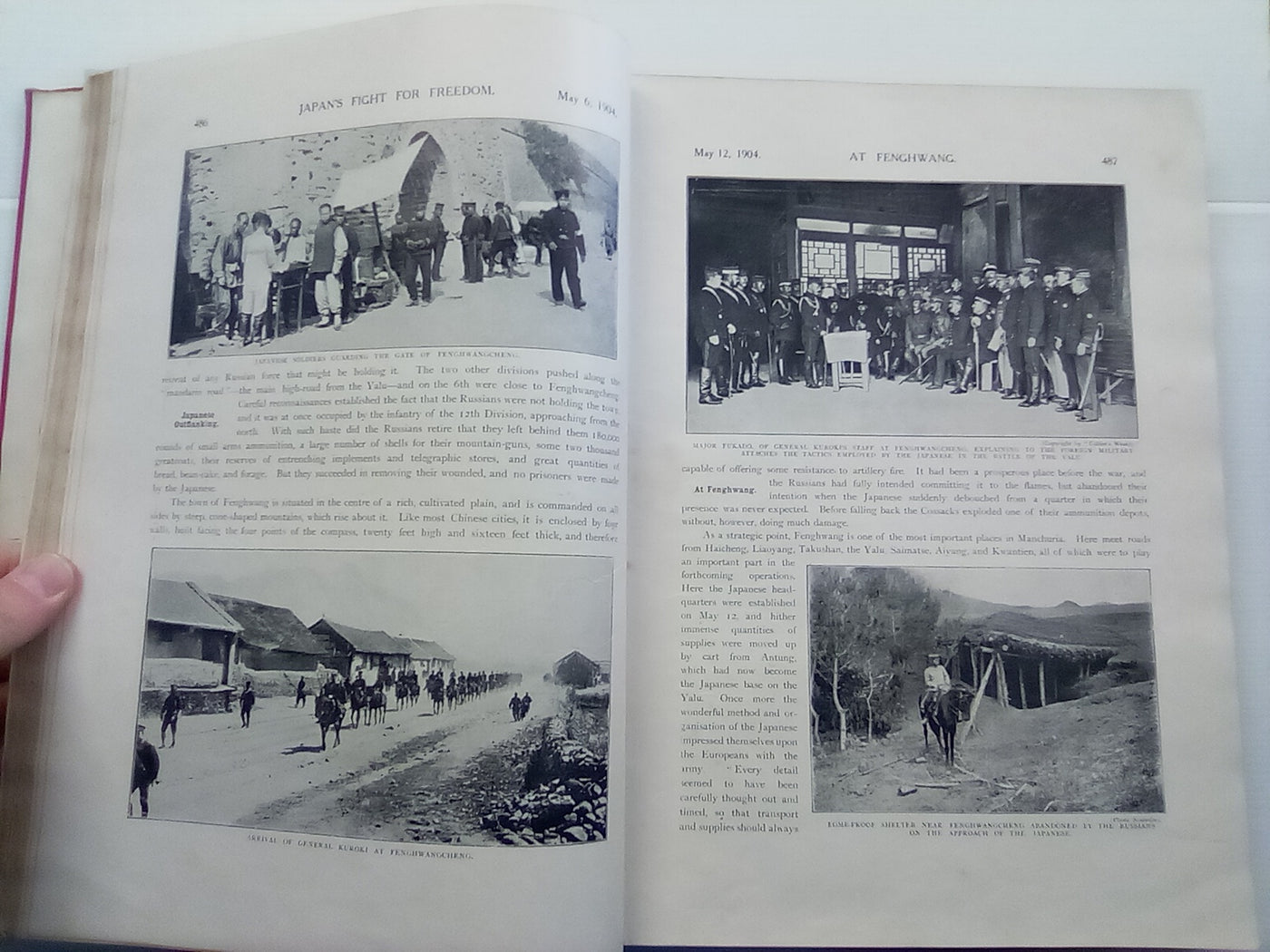 Japan's Fight for Freedom - The 1904-05 Russo-Japanese War Volumes I & II by H.W. Wilson