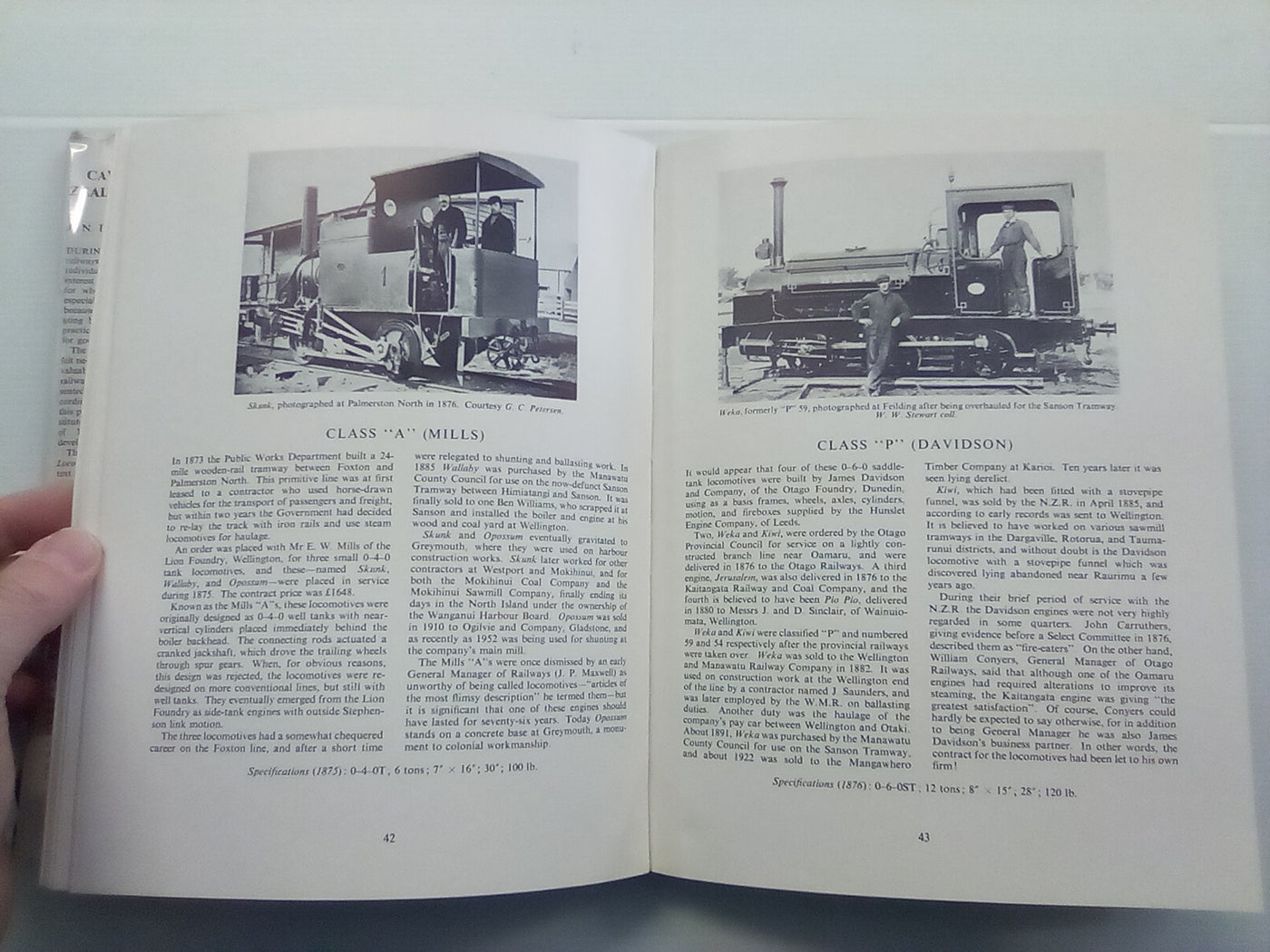Cavalcade of New Zealand Locomotives (1965) by A.N. Palmer & W.W. Stewart