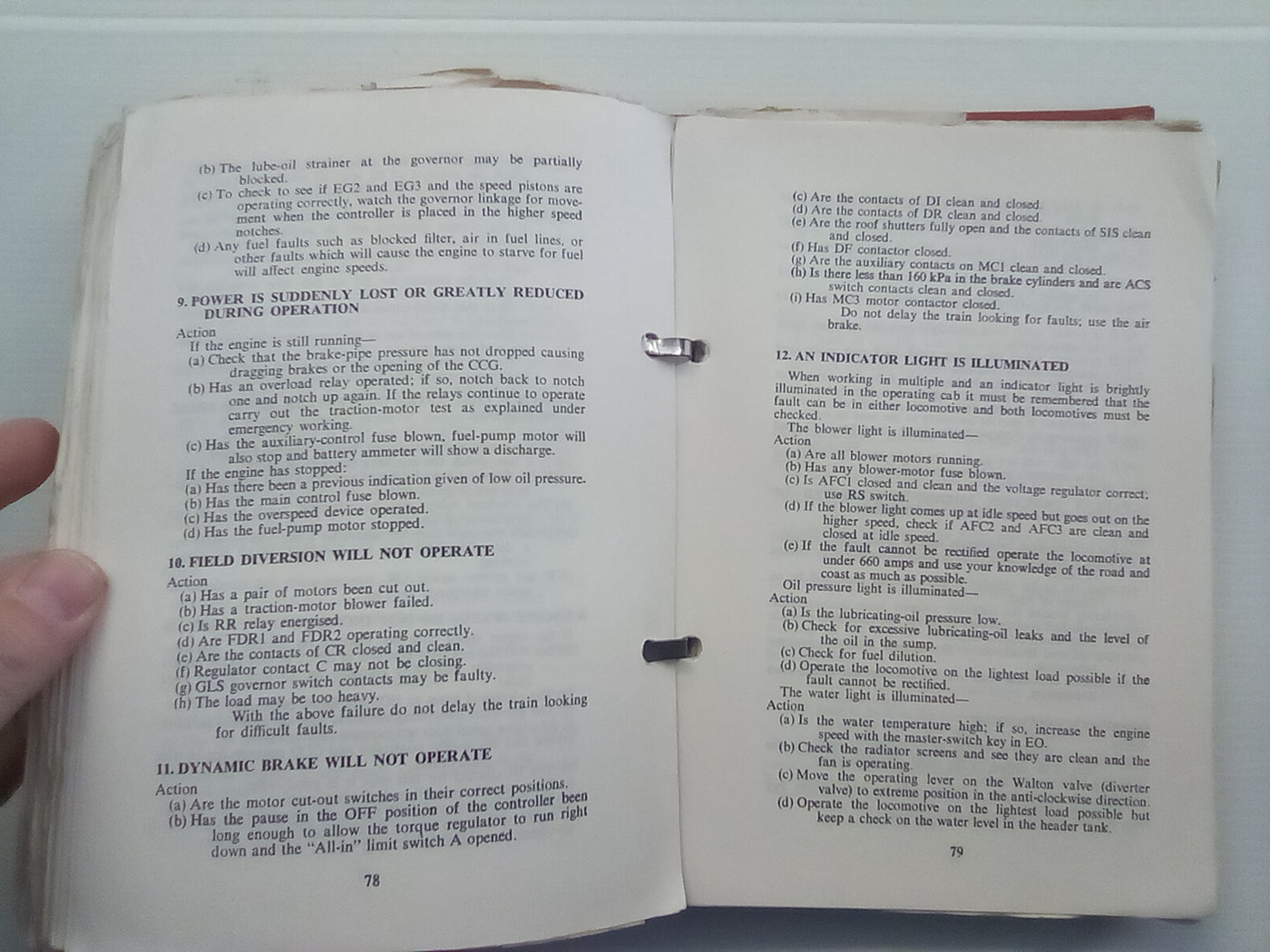 Locomotive Staff Operating Instructions by New Zealand Government Railways