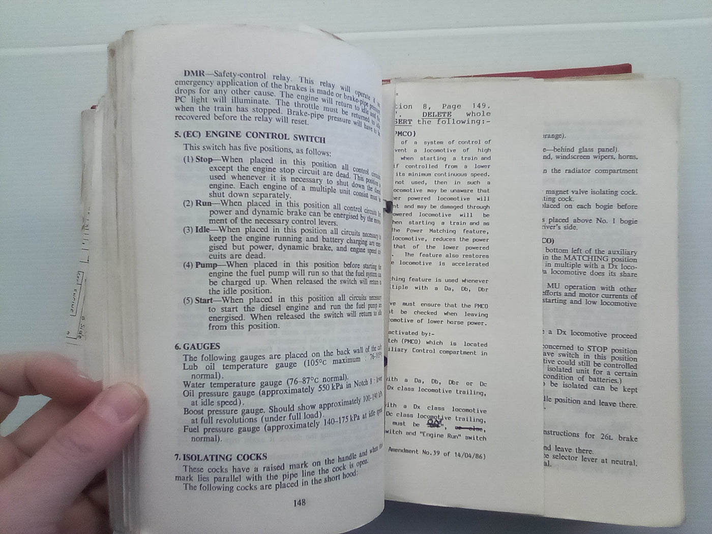 Locomotive Staff Operating Instructions by New Zealand Government Railways