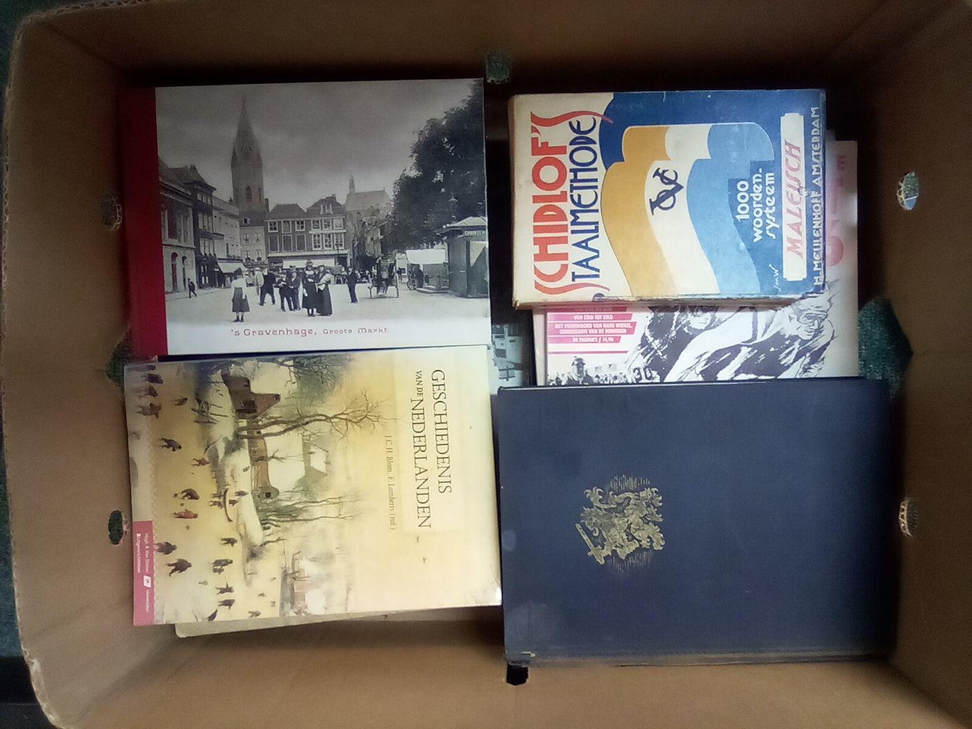 Bulk Dutch Language Books - History, Military, etc...