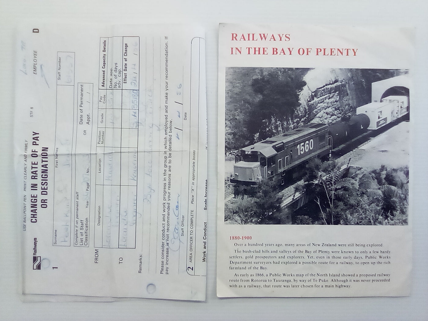 Collection of New Zealand Railways Bits & Bobs