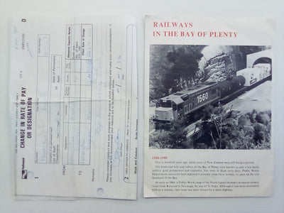 Collection of New Zealand Railways Bits & Bobs