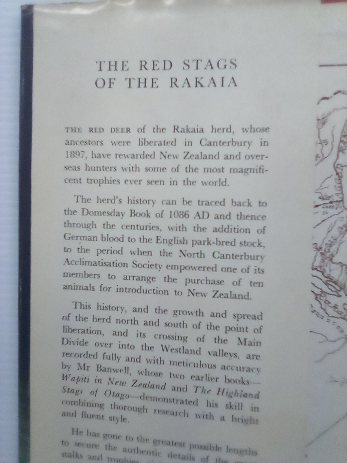 The Red Stags of the Rakaia (1970) by D. Bruce Banwell