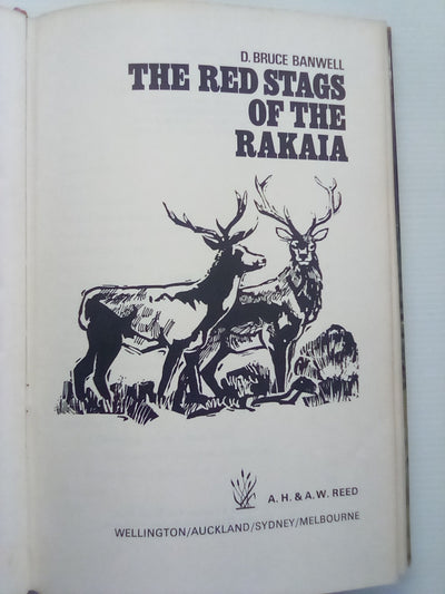 The Red Stags of the Rakaia (1970) by D. Bruce Banwell