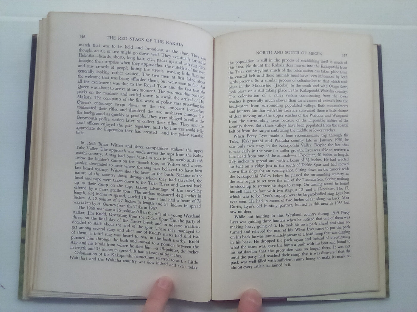 The Red Stags of the Rakaia (1970) by D. Bruce Banwell