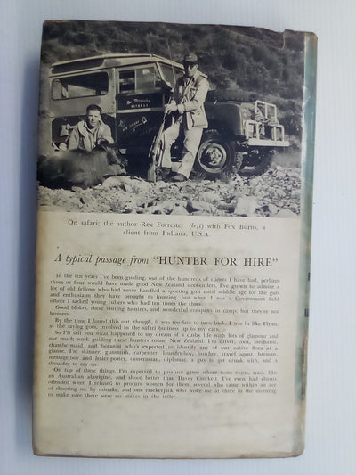 Hunter For Hire (1965) by Rex Forrester and Neil Illingworth