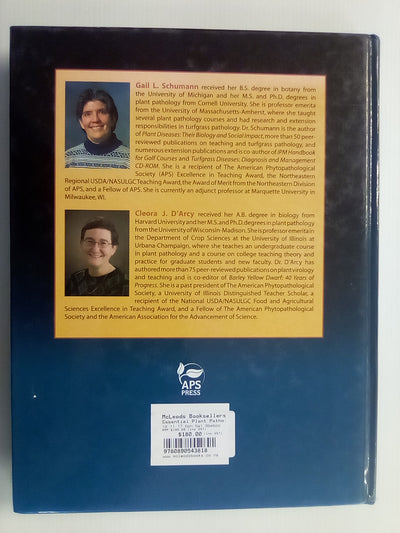 Essential Plant Pathology (2nd. Edition) by G.L. Schumann and C.J. D'Arcy