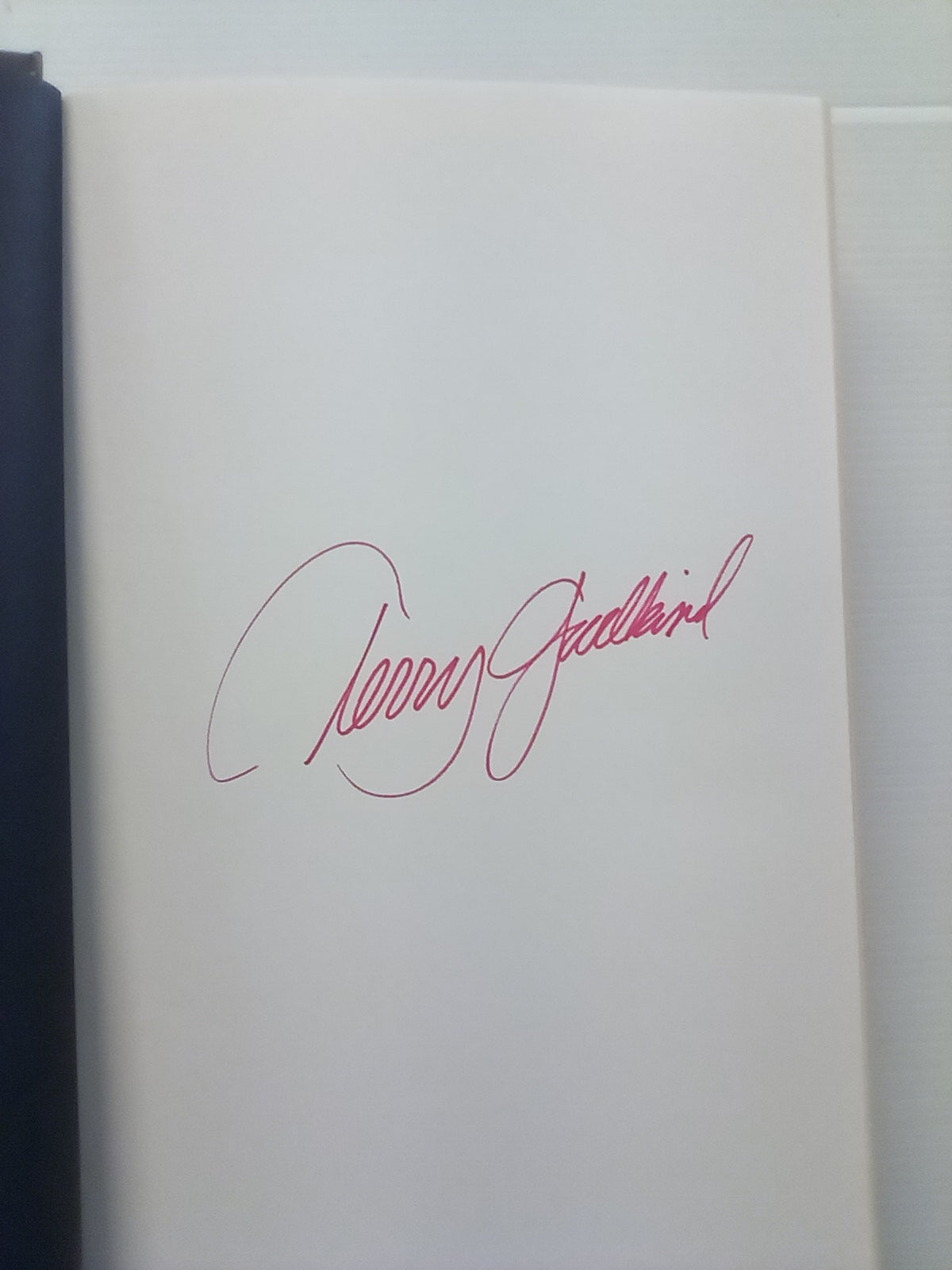 Confessor by Terry Goodkind SIGNED First Edition Hardback