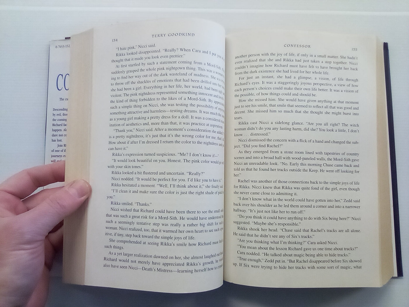 Confessor by Terry Goodkind SIGNED First Edition Hardback
