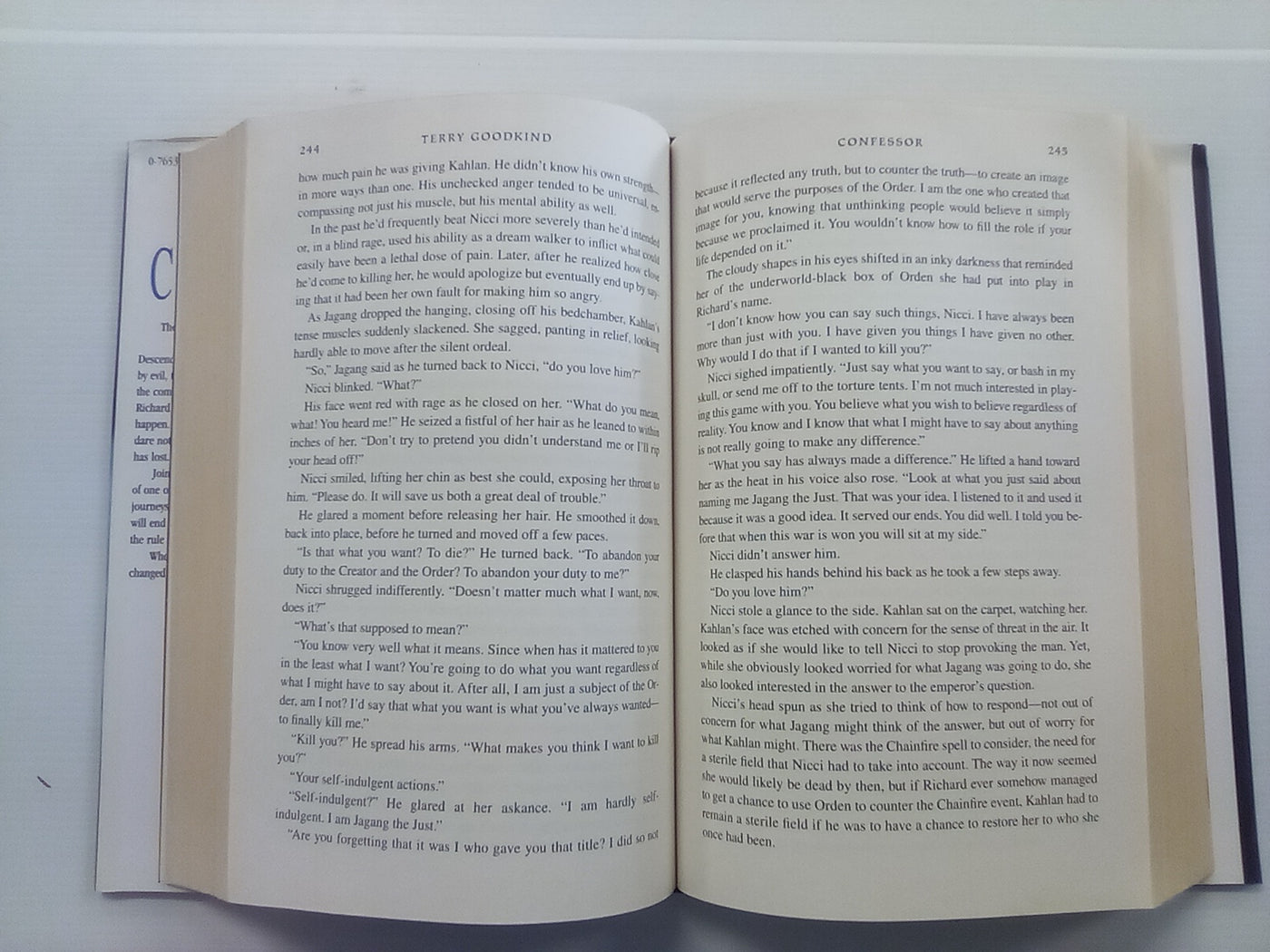 Confessor by Terry Goodkind SIGNED First Edition Hardback