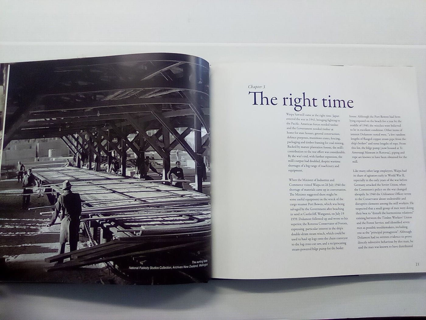 The Cutting Edge - A History of Waipa Sawmill 1939-2010