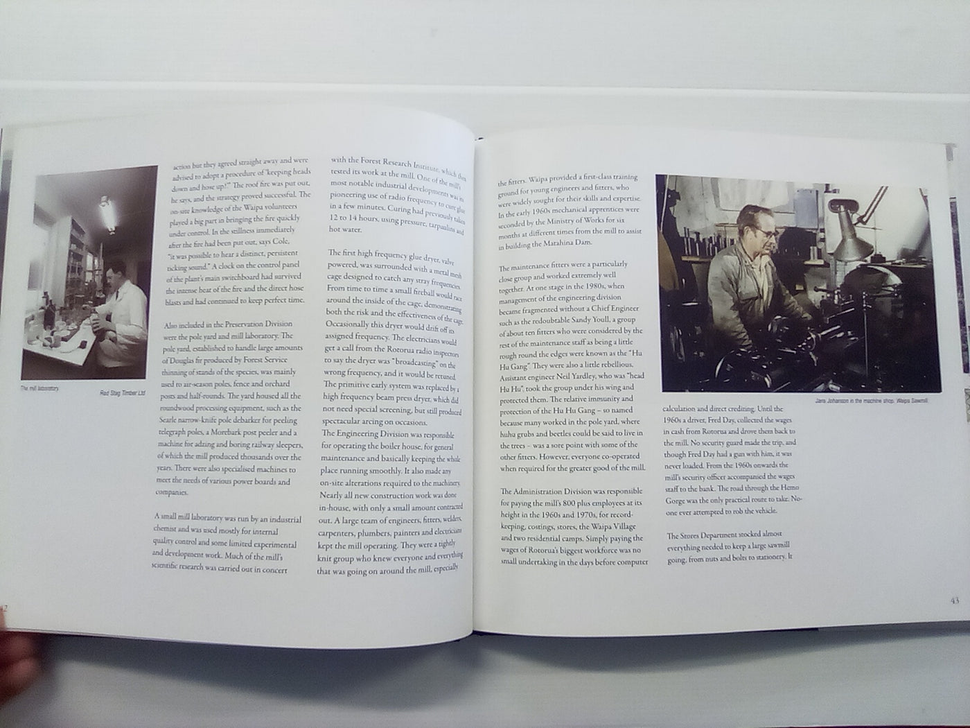 The Cutting Edge - A History of Waipa Sawmill 1939-2010