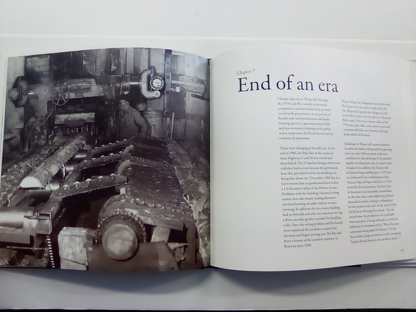 The Cutting Edge - A History of Waipa Sawmill 1939-2010