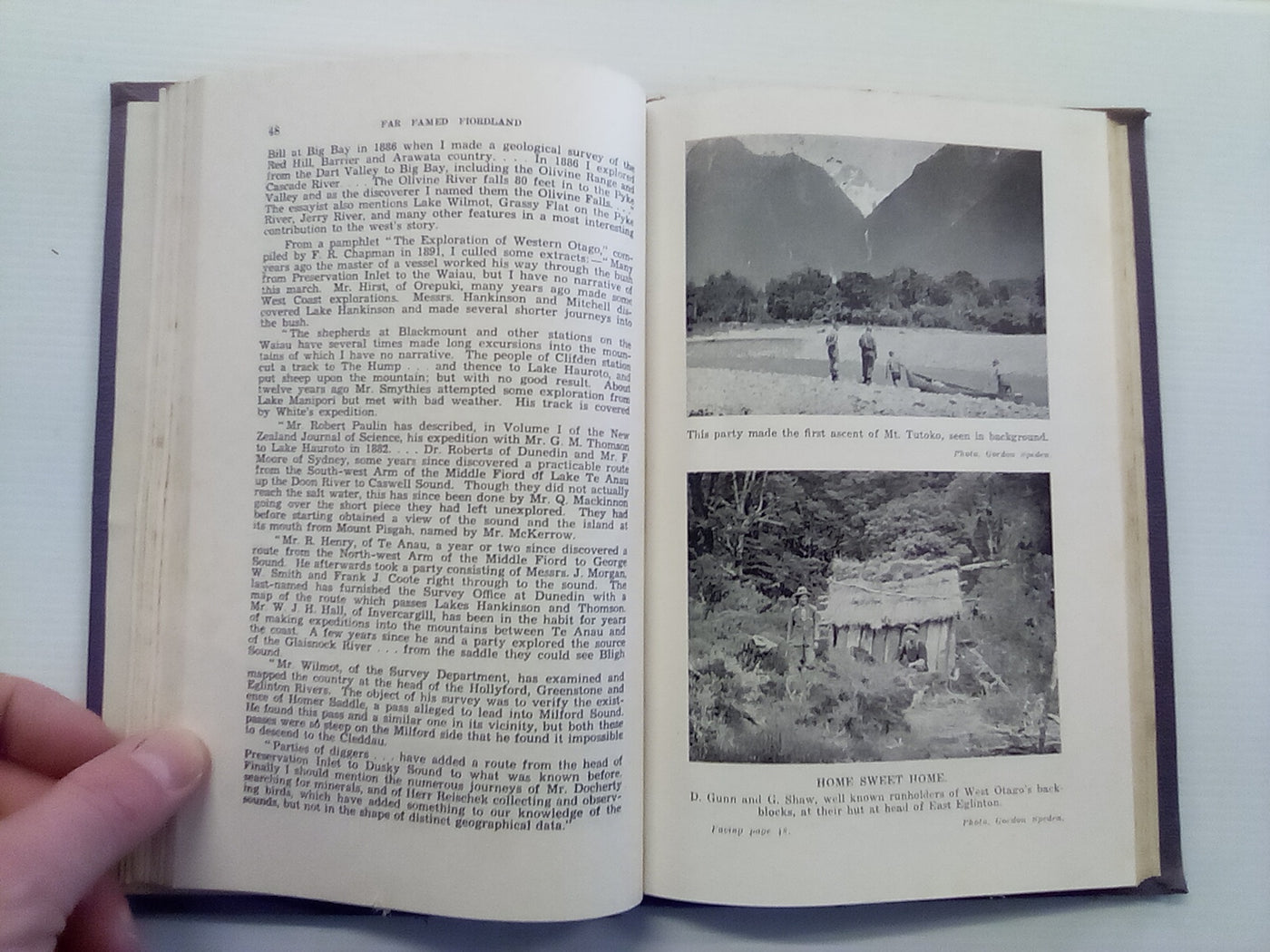 Far-Famed Fiordland (1950) by Herries Beattie