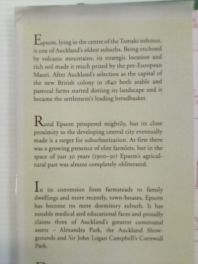 The History of Epsom edited by Graham Bush
