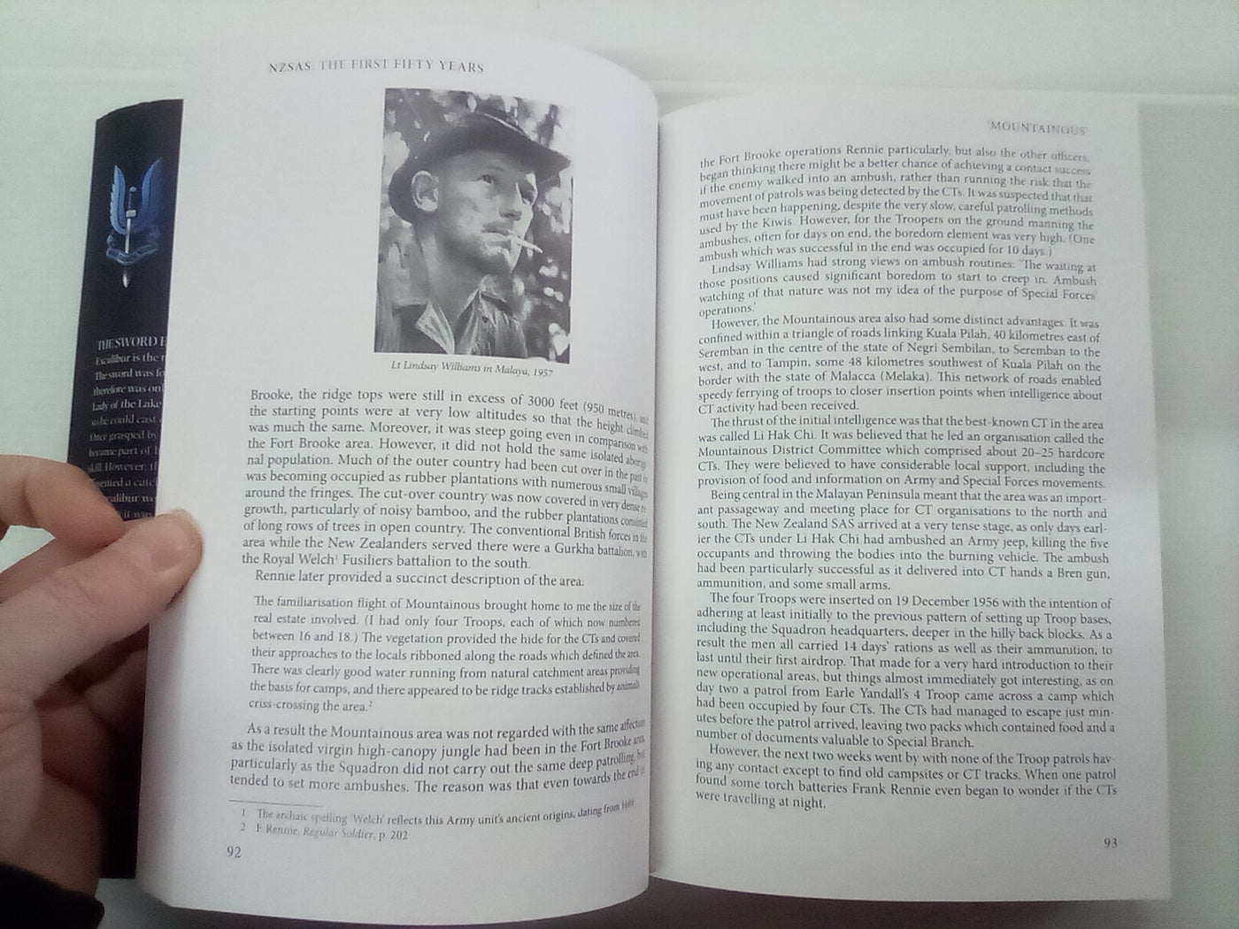NZSAS - The First Fifty Years by Ron Crosby