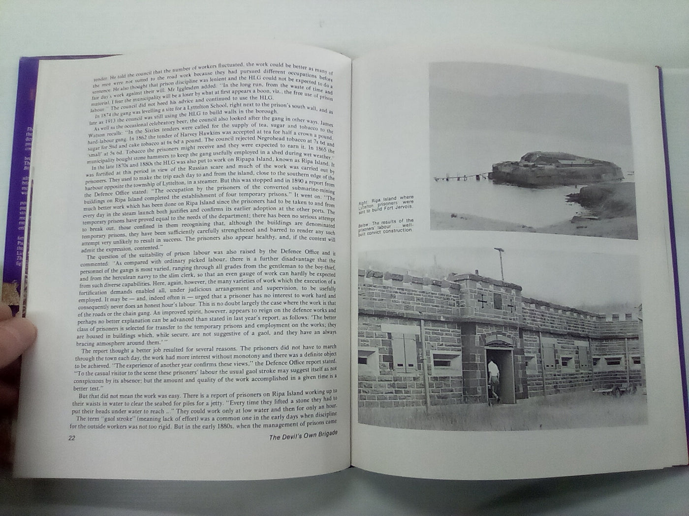 The Devil's Own Brigade - Lyttelton Gaol 1860-1920 by David Gee