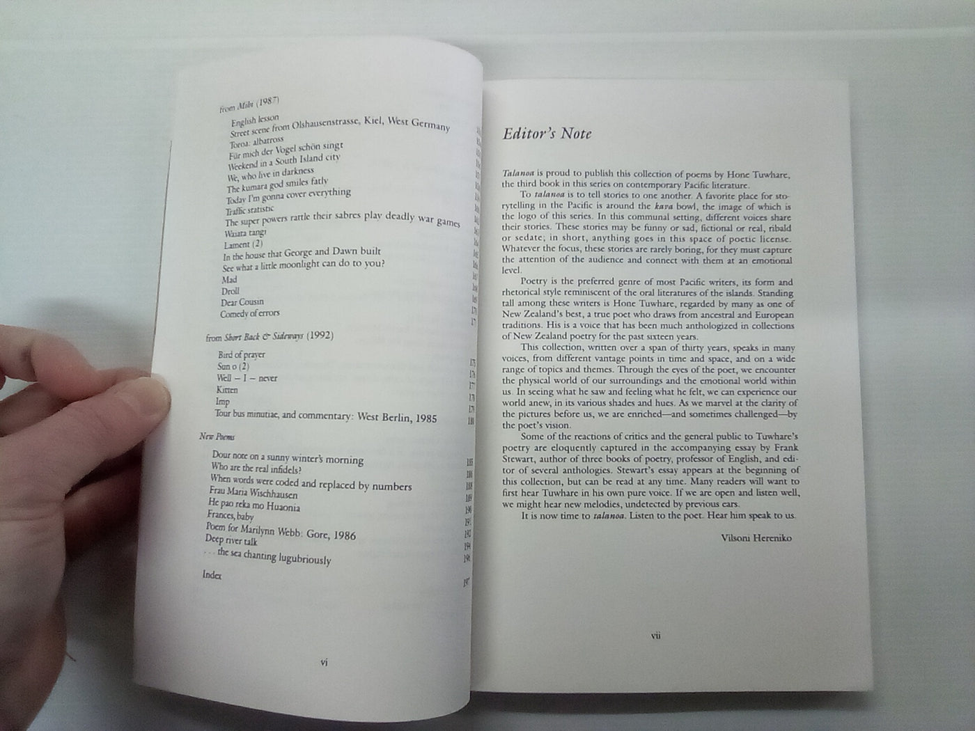Deep River Talk - Collected Poems by Hone Tuwhare