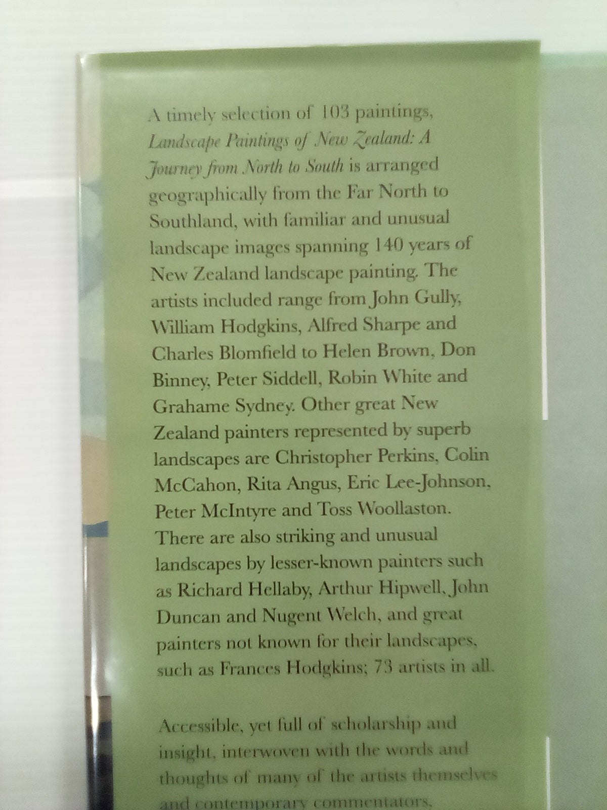 Landscape Paintings of New Zealand - A journey from North to South by Christopher Johnstone