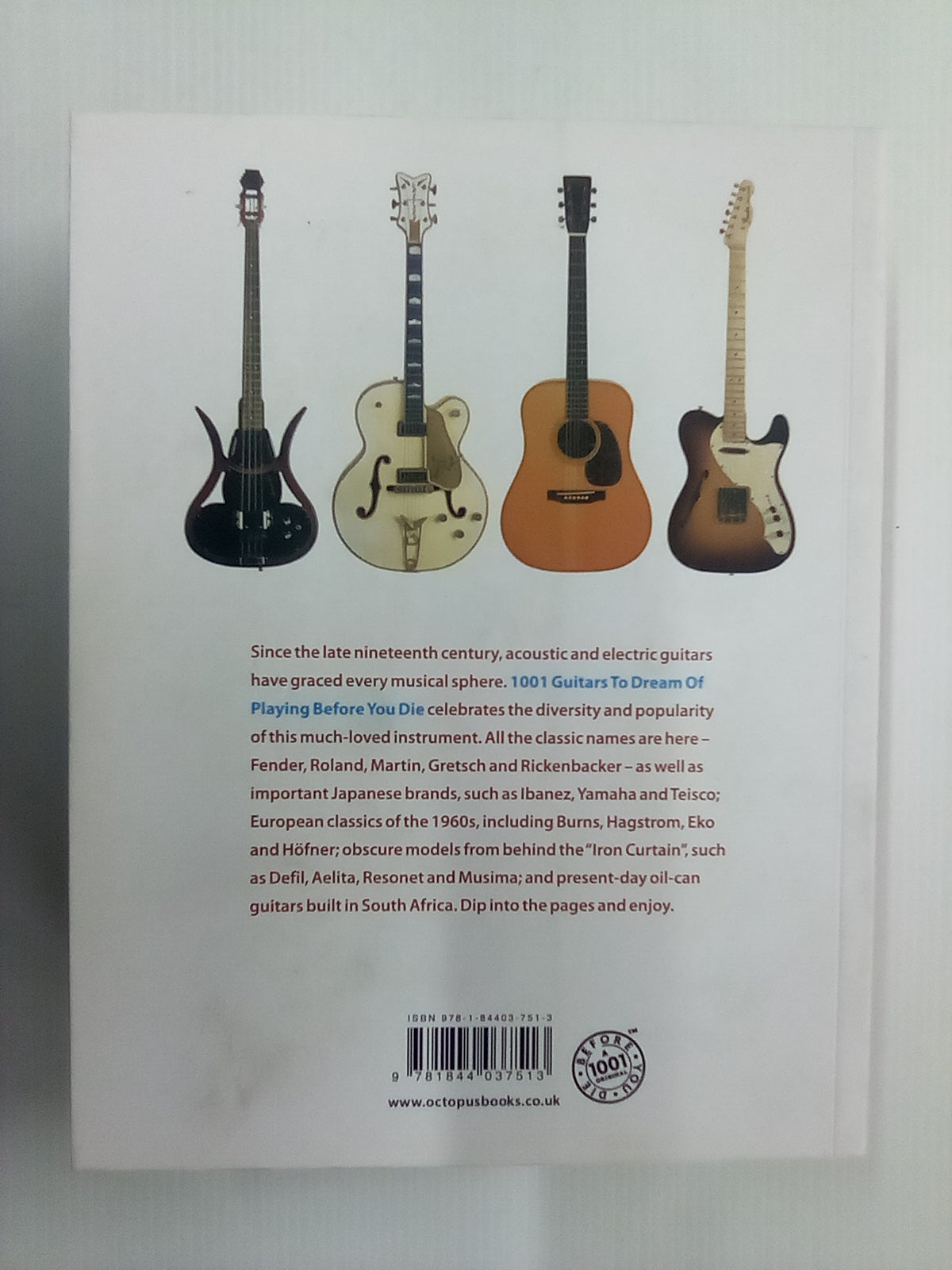 1001 Guitars to Dream of Playing Before You Die