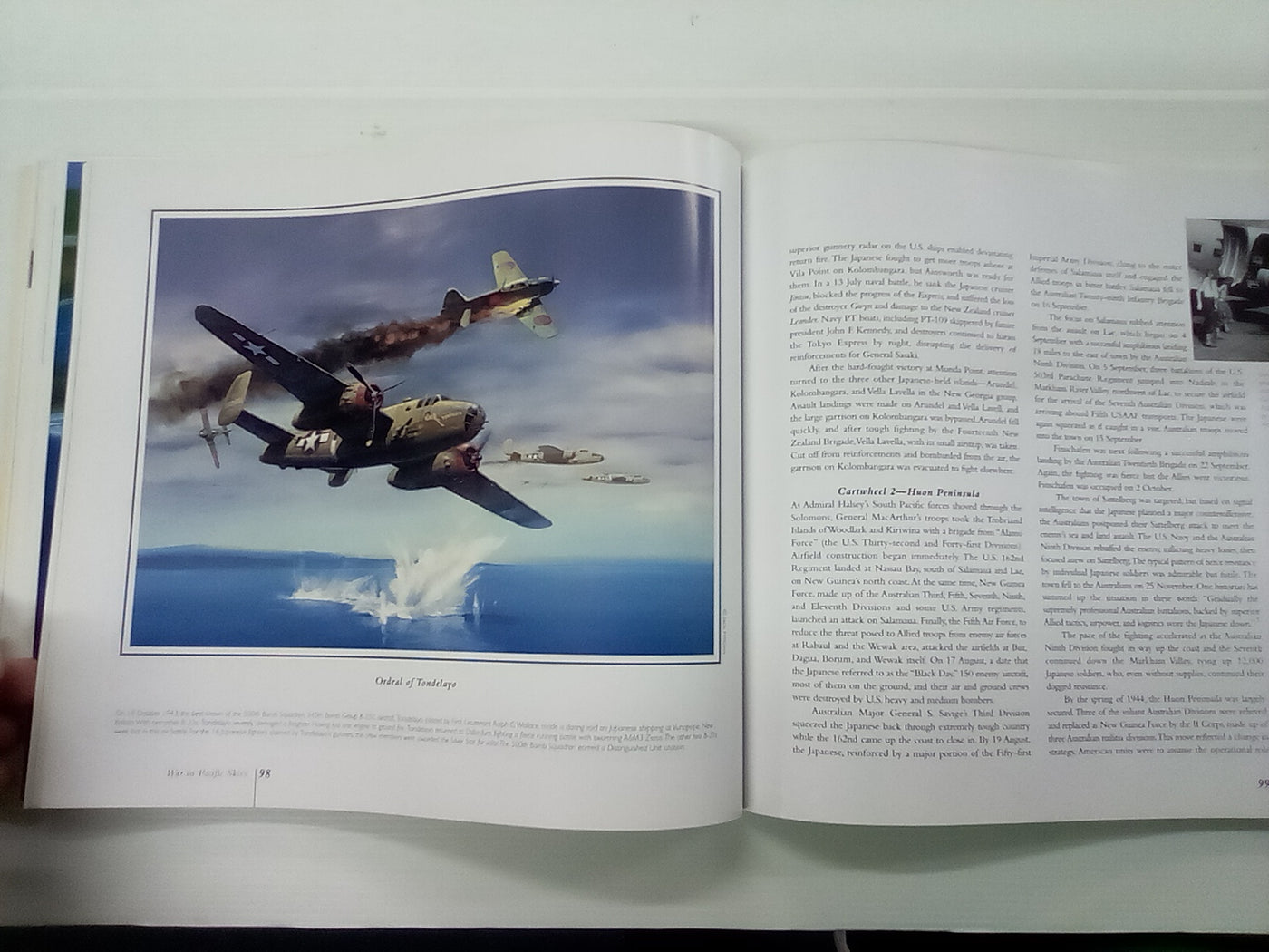War in the Pacific Skies by C & A Cooper with the Aviation art of Jack Fellows