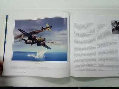 War in the Pacific Skies by C & A Cooper with the Aviation art of Jack Fellows