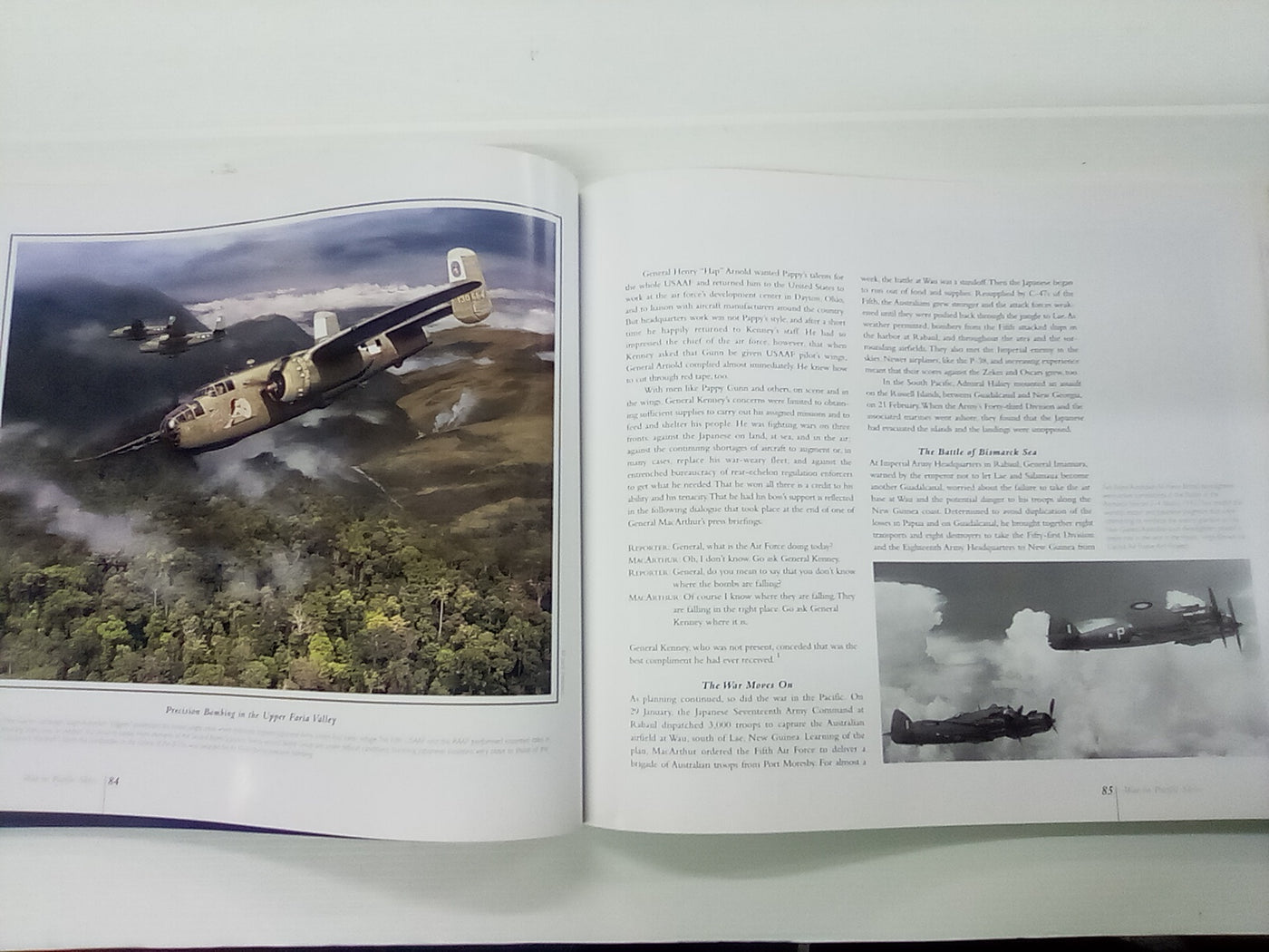 War in the Pacific Skies by C & A Cooper with the Aviation art of Jack Fellows